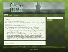 Tablet Screenshot of bonnieprince.com